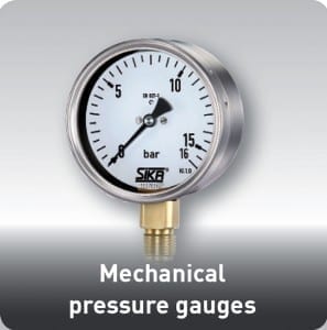 Mechanical Measuring Instruments; Pressure Gauge